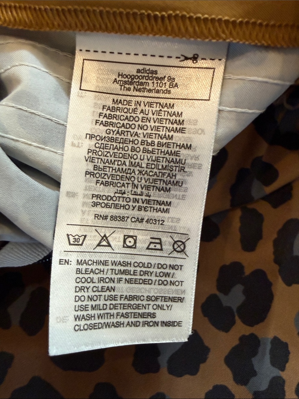 adidas Originals Women's Firebird Adilenium Track Pants- Animal - Picture 4 of 7
